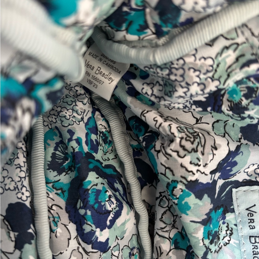 Vera Bradley Light Blue Belt Bag Fanny Pack Quilted - Picture 3 of 7